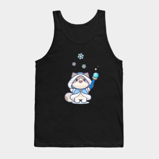 Tiny Ice Mage Kitty Tank Top